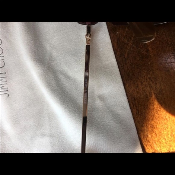 Jimmy Choo Rose Gold Rhinestone Sunglasses main image 7